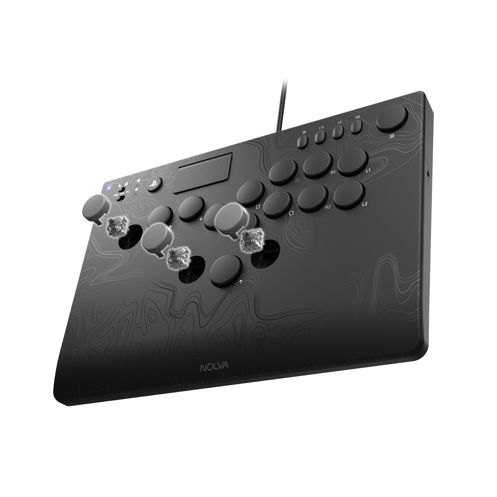 NOLVA Mechanical All-Button Arcade Controller for PlayStation®5 NOLVA Mechanical All-Button Arcade Controller for PlayStation®5
