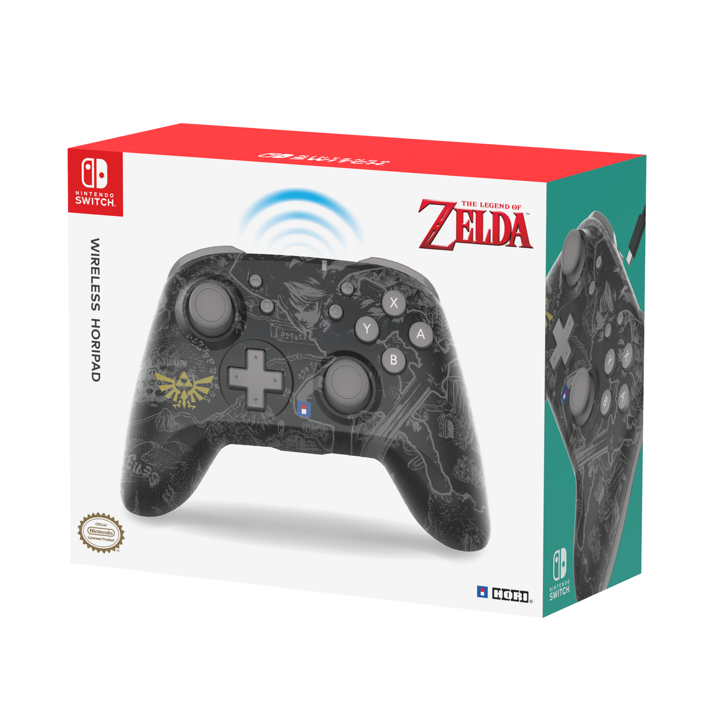 HORIPAD sans fil (The Legend of Zelda Edition) pour Nintendo Switch