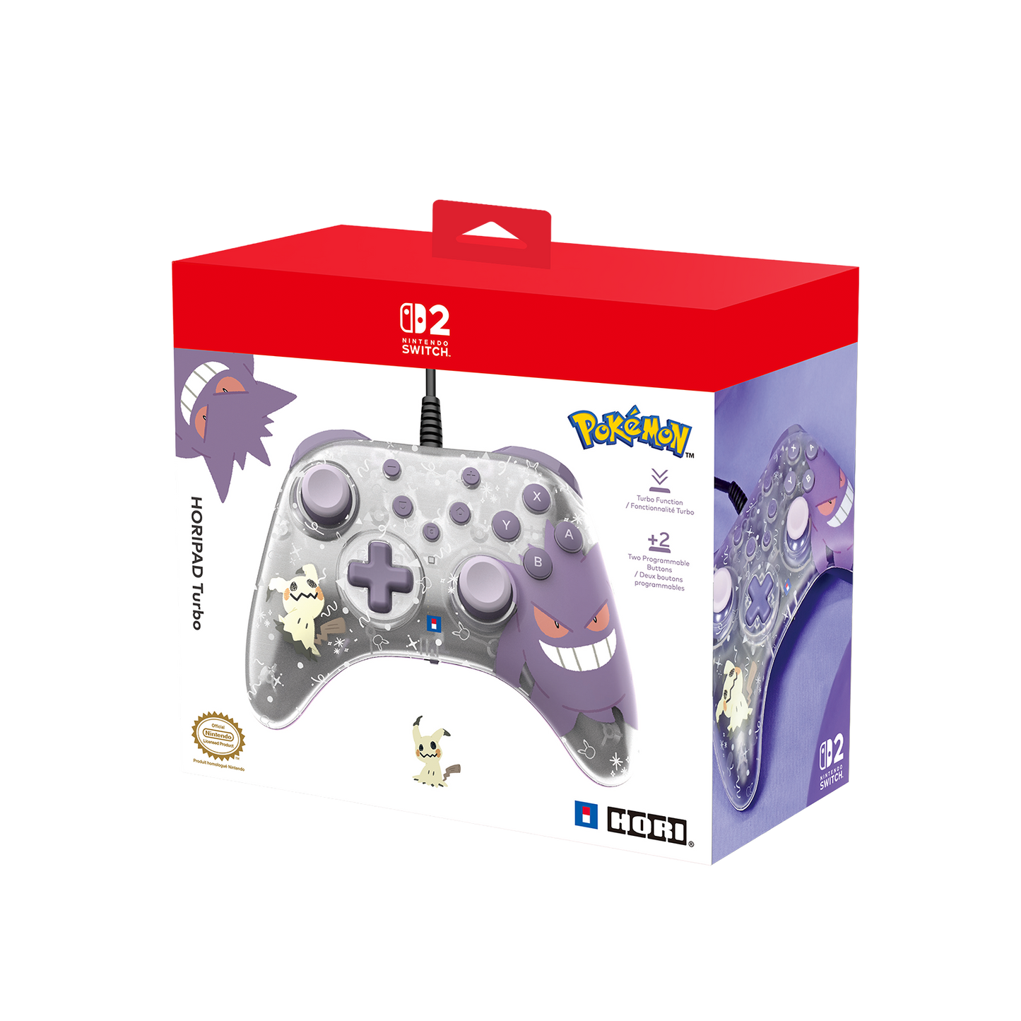 HORIPAD Turbo Gengar and Mimikyu