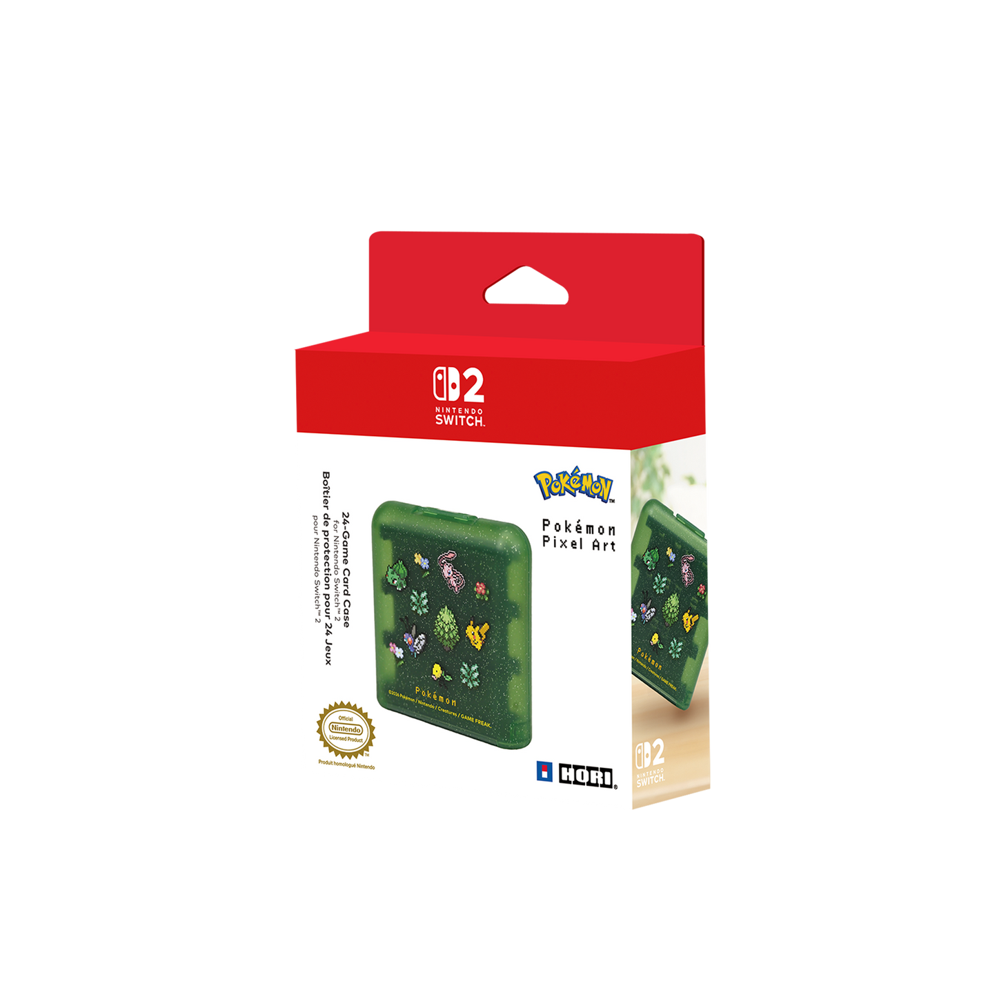 24-Game Card Case (Pokemon Pixel Green) for Nintendo Switch™ 2