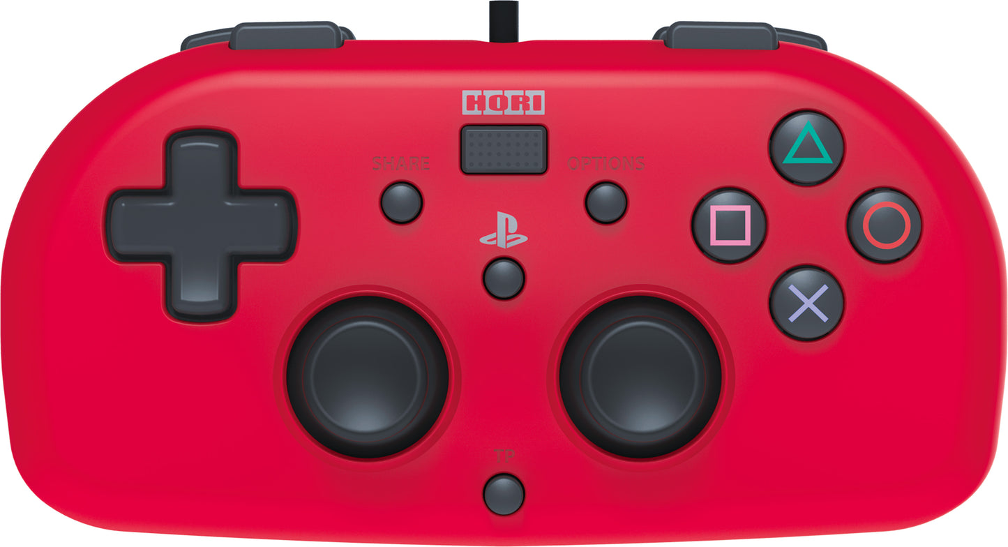 Wired Mini Gamepad (Red) for PlayStation®4