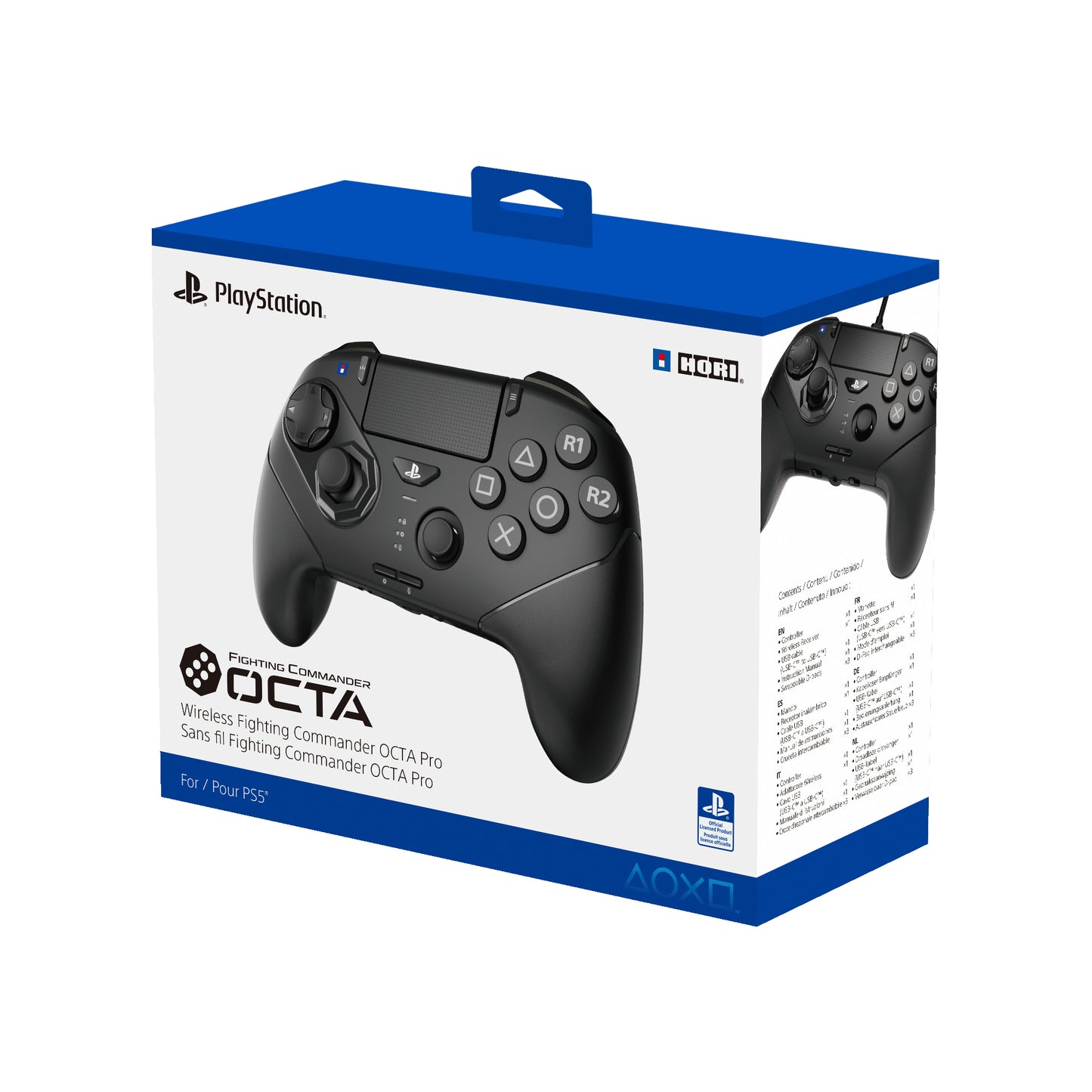 Wireless Fighting Commander OCTA Pro pour PlayStation®5 et Windows 11/10