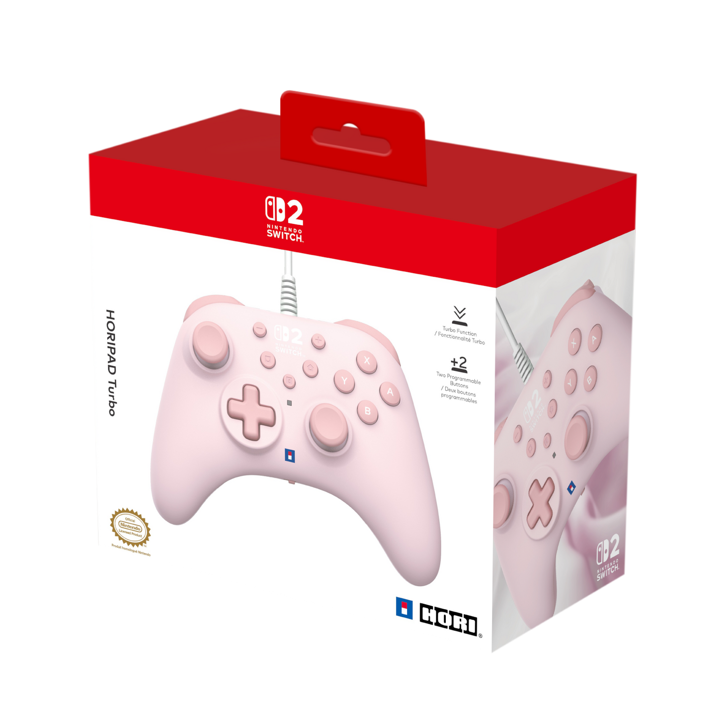 HORIPAD Turbo (Cozy Pink) for Nintendo Switch™ 2