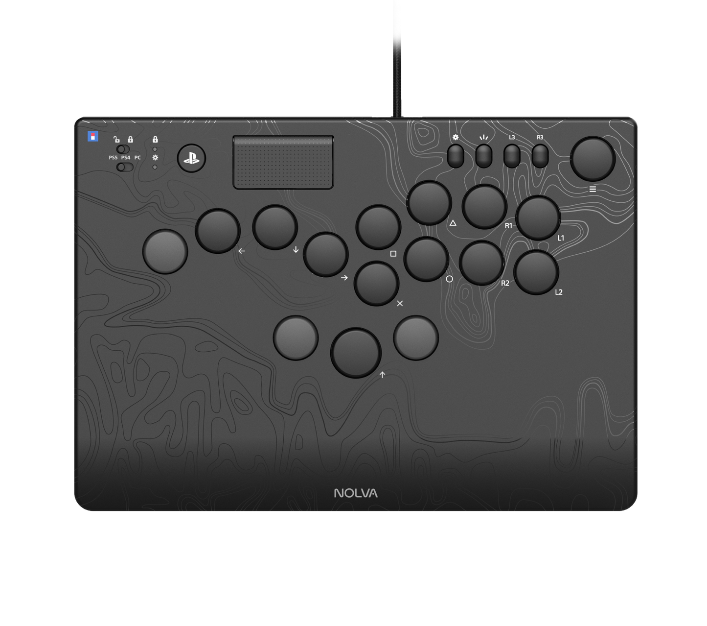 NOLVA Mechanical All-Button Arcade Controller for PlayStation®5 NOLVA Mechanical All-Button Arcade Controller for PlayStation®5