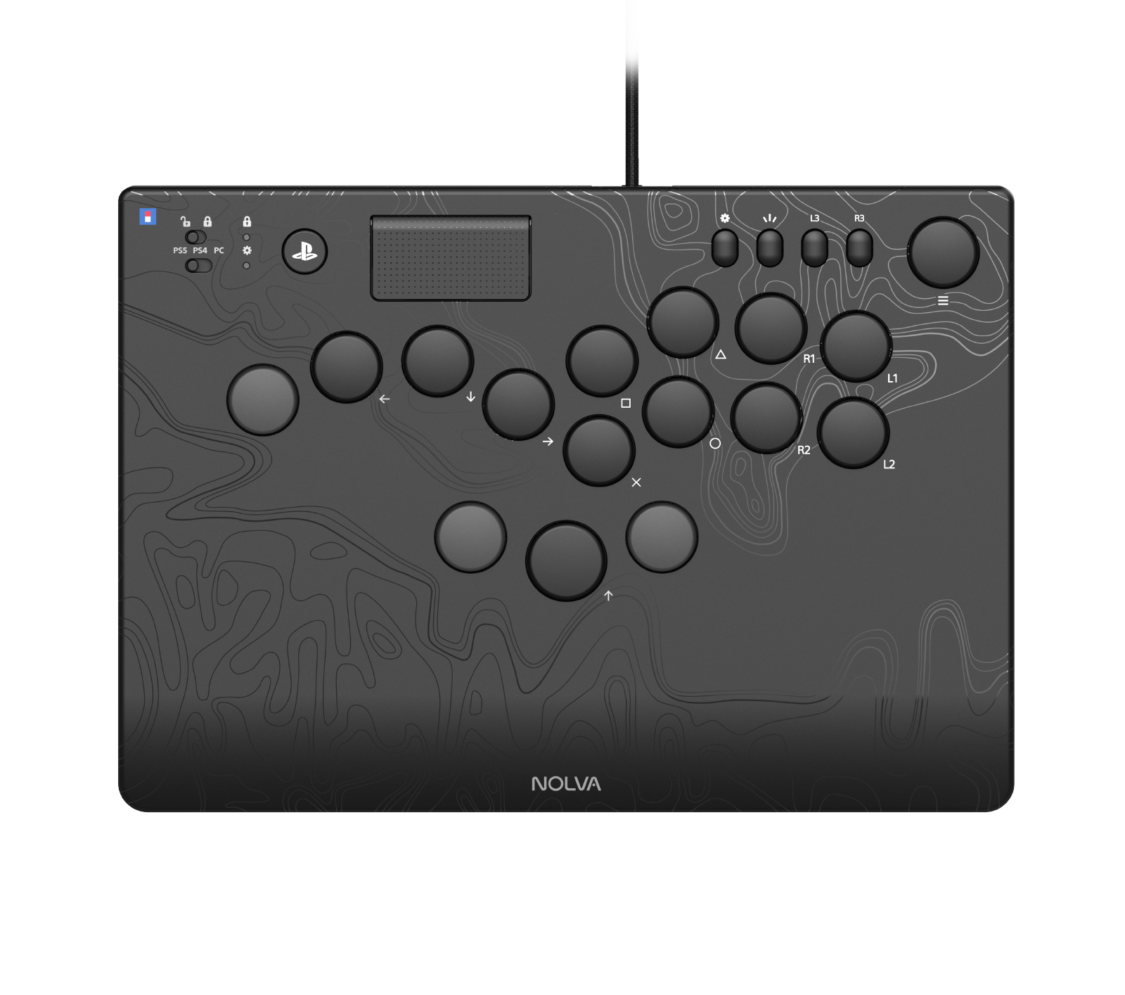NOLVA Mechanical All-Button Arcade Controller for PlayStation®5 NOLVA Mechanical All-Button Arcade Controller for PlayStation®5