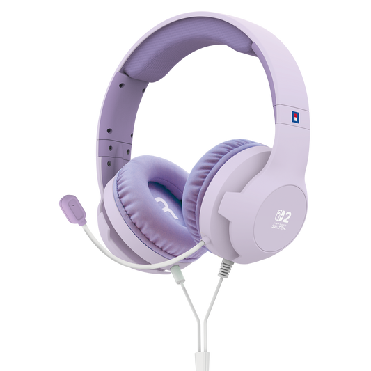 Gaming Headset for Nintendo Switch 2 (Lavender)