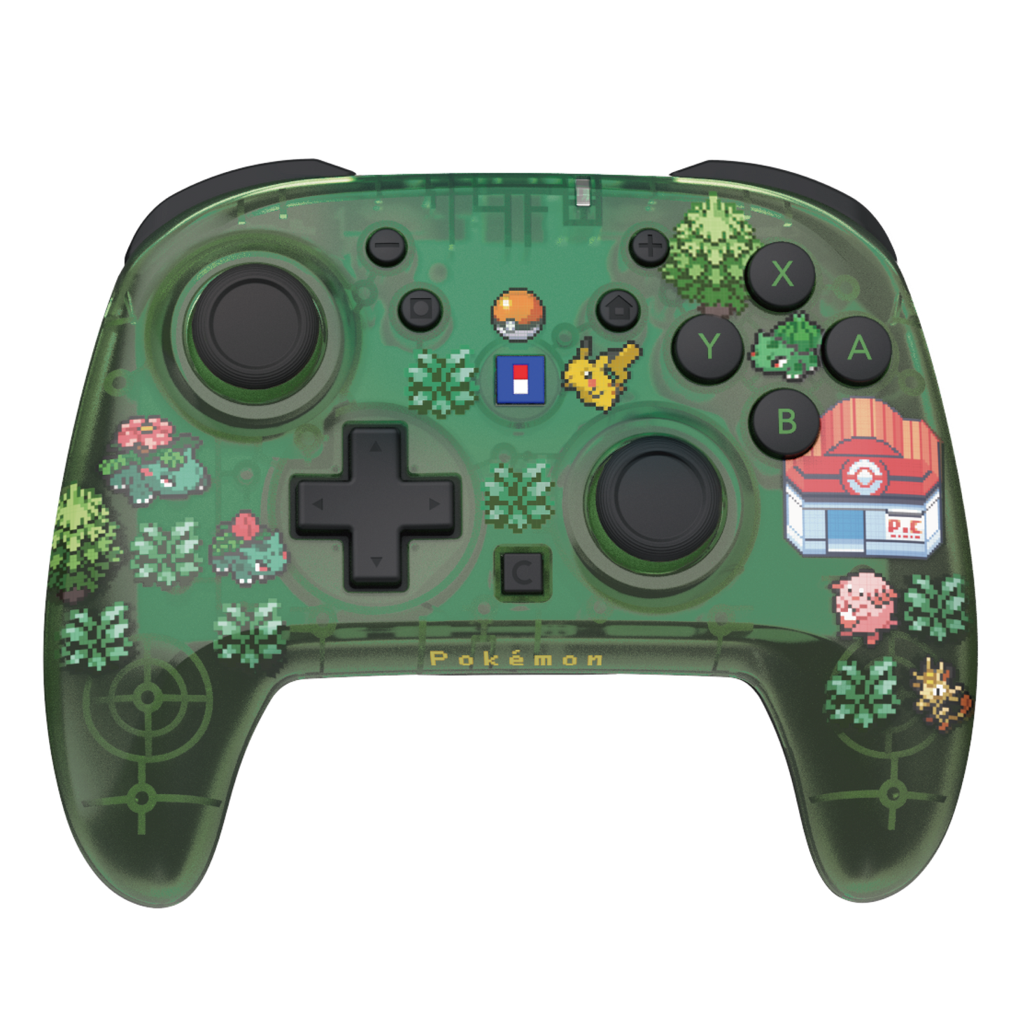 Wireless HORIPAD Turbo (Pokémon Pixel Green) for Nintendo Switch™ 2