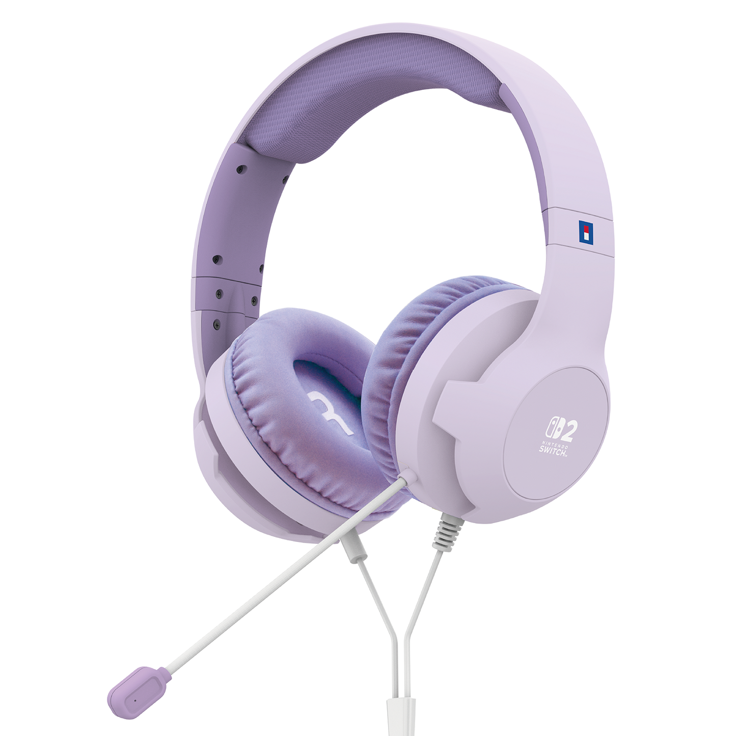 Gaming Headset for Nintendo Switch 2 (Lavender)