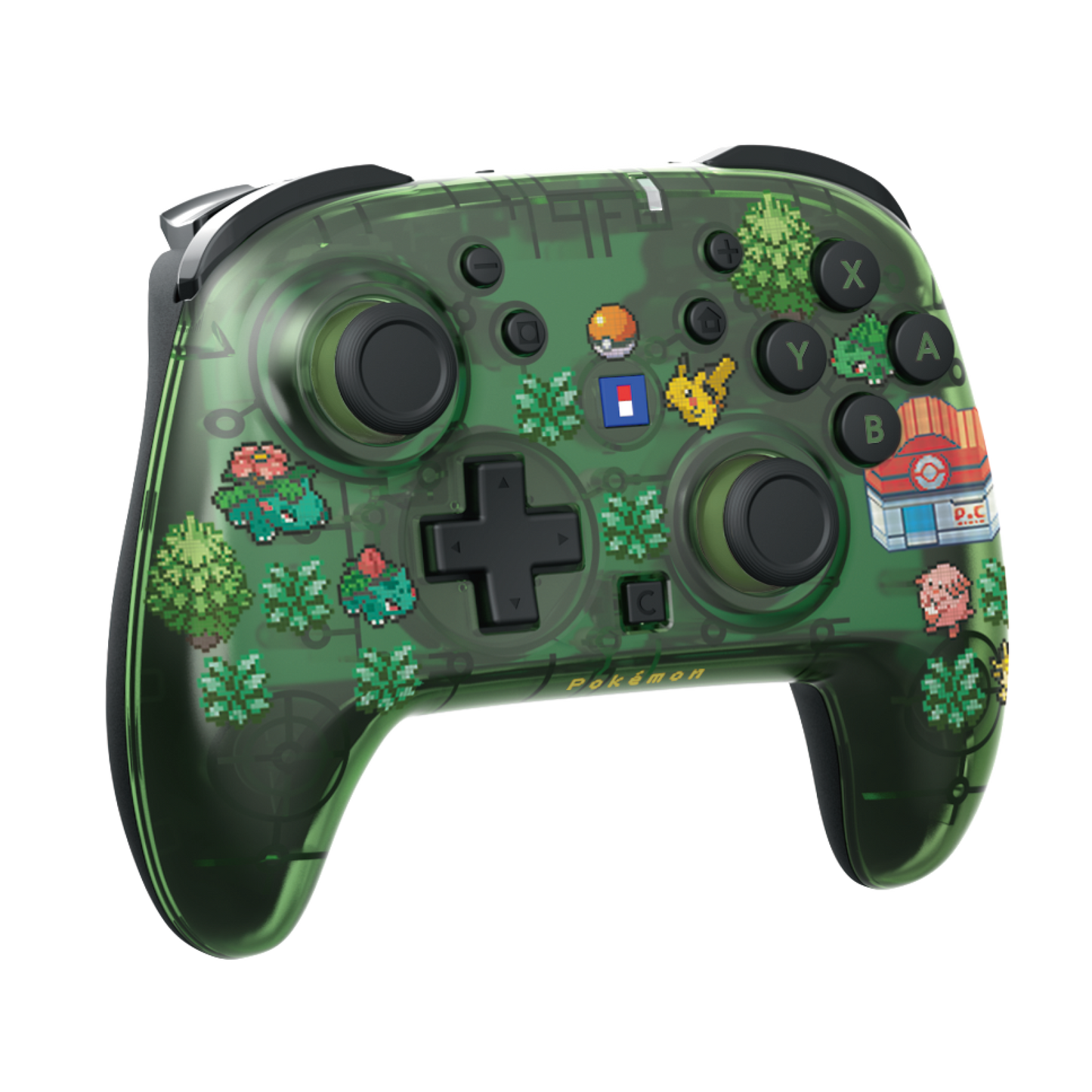 Wireless HORIPAD Turbo (Pokémon Pixel Green) for Nintendo Switch™ 2