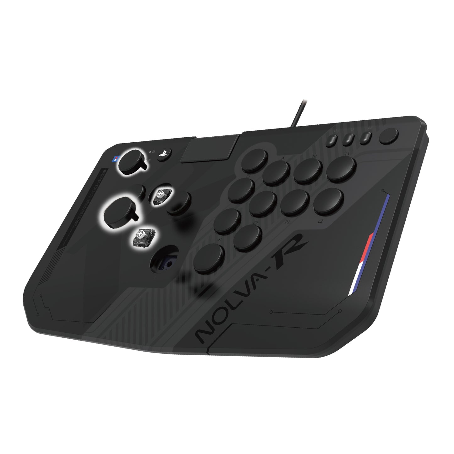NOLVA REACTOR Mechanical All-Button Arcade Controller for PlayStation®5, PlayStation®4, Windows PC