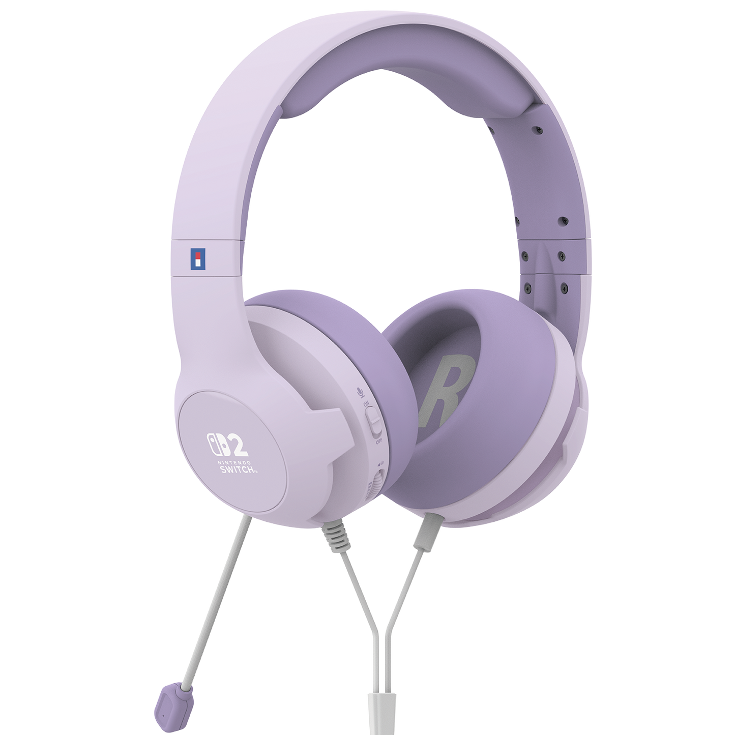 Gaming Headset for Nintendo Switch 2 (Lavender)