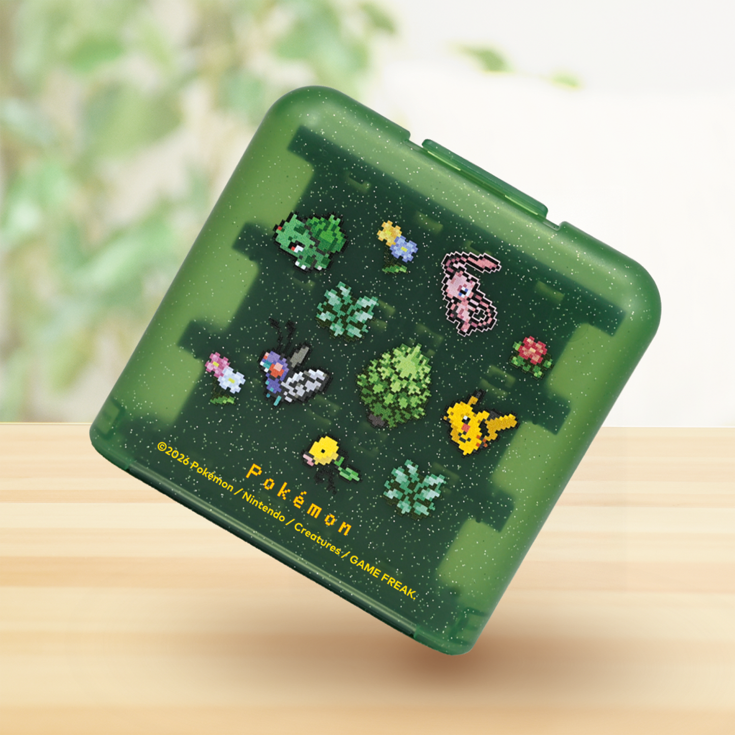 24-Game Card Case (Pokemon Pixel Green) for Nintendo Switch™ 2