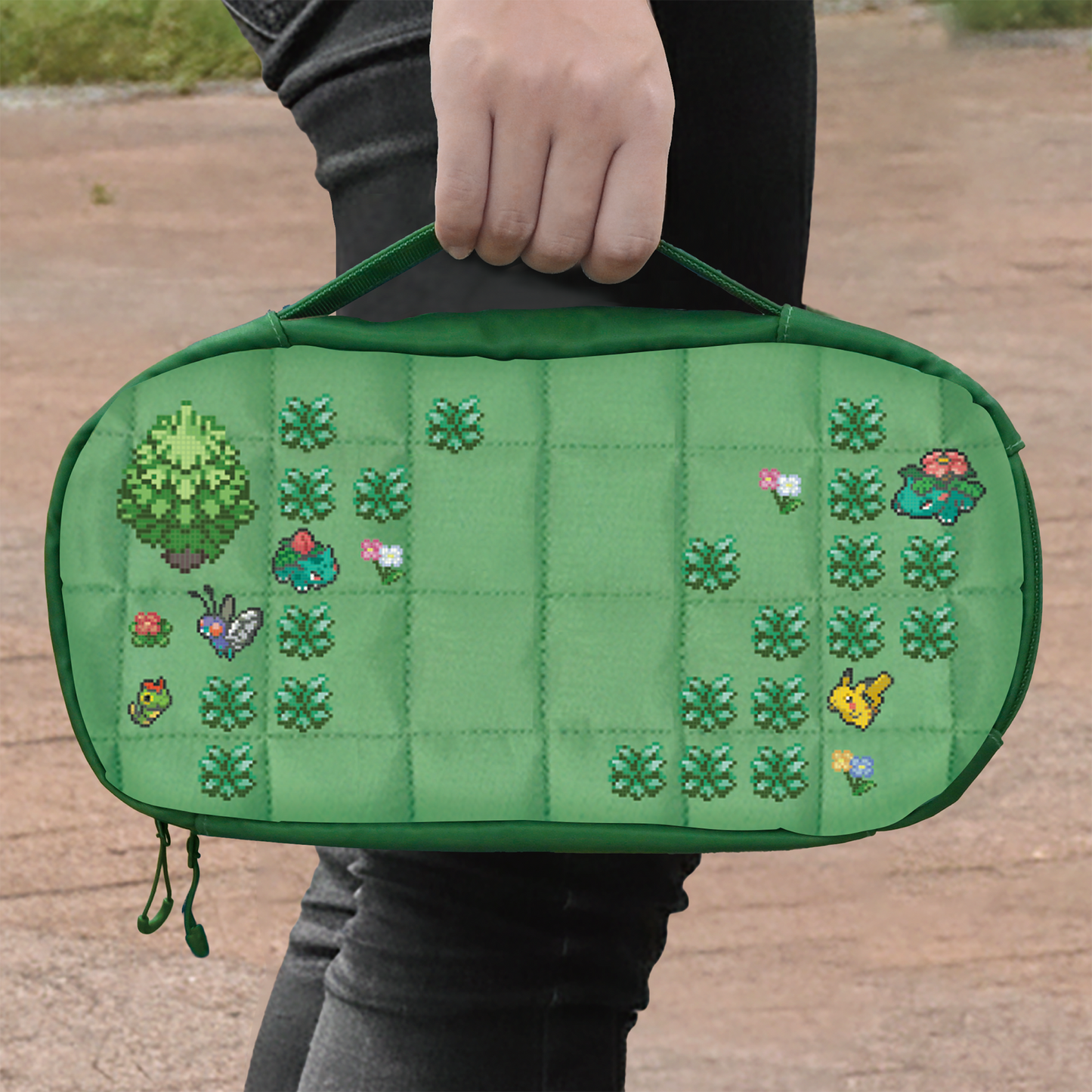 Puff Pouch (Pokémon Pixel Green) for Nintendo Switch™ 2