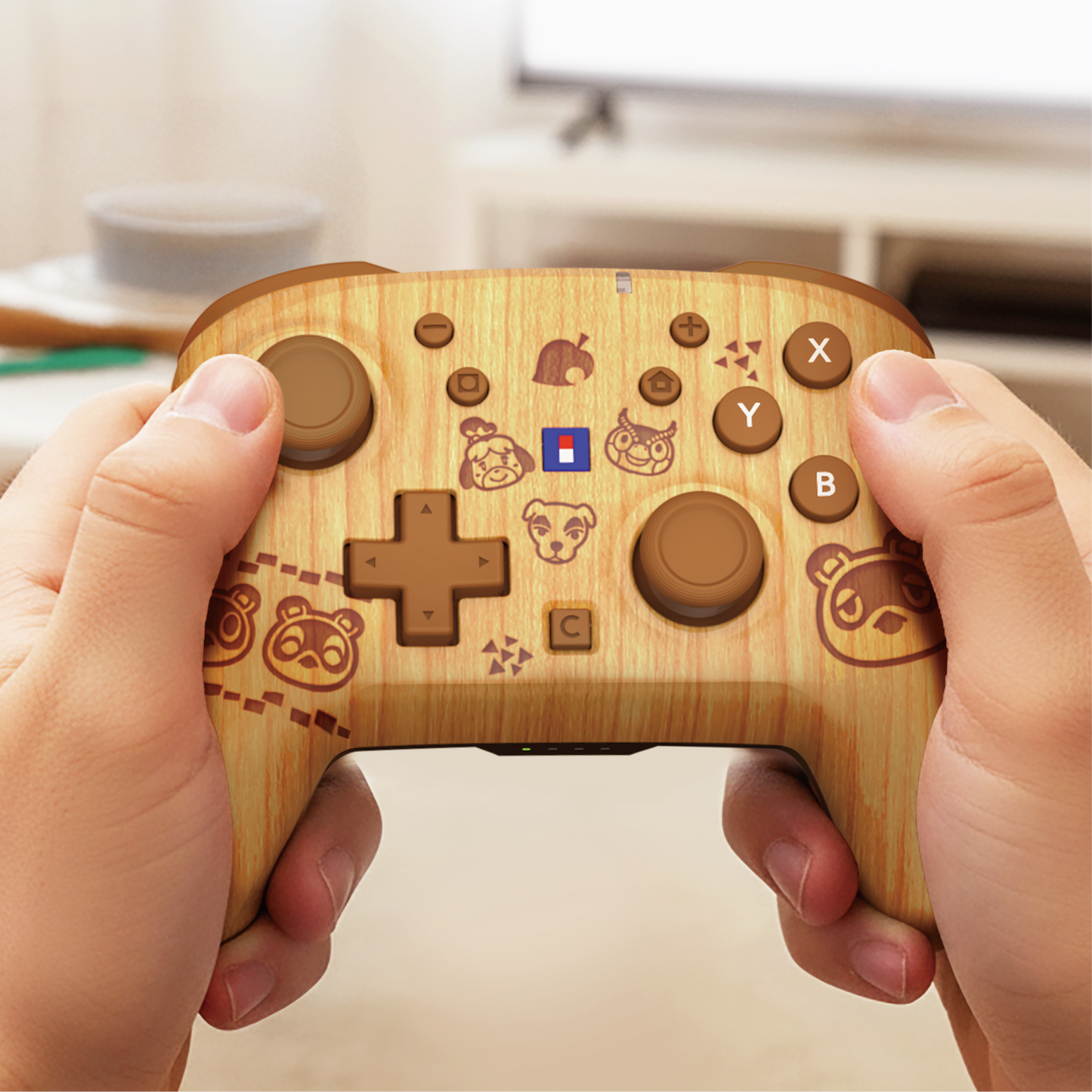Wireless HORIPAD Turbo (Wood Brown) for Nintendo Switch™ 2