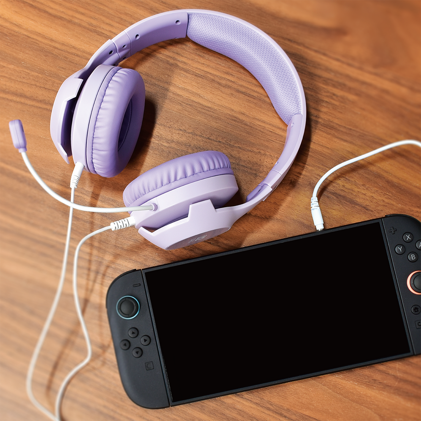 Gaming Headset for Nintendo Switch 2 (Lavender)