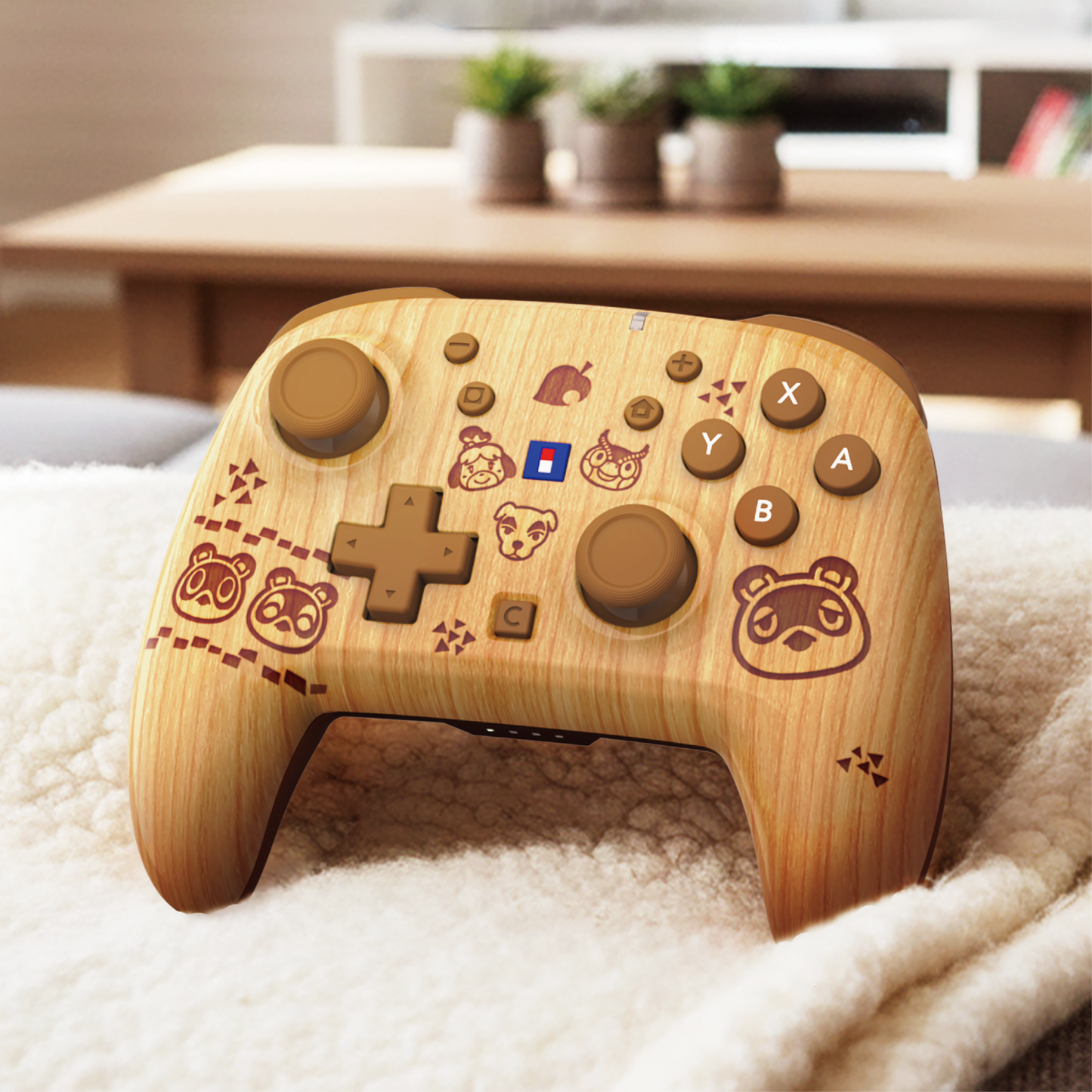 Wireless HORIPAD Turbo (Wood Brown) for Nintendo Switch™ 2