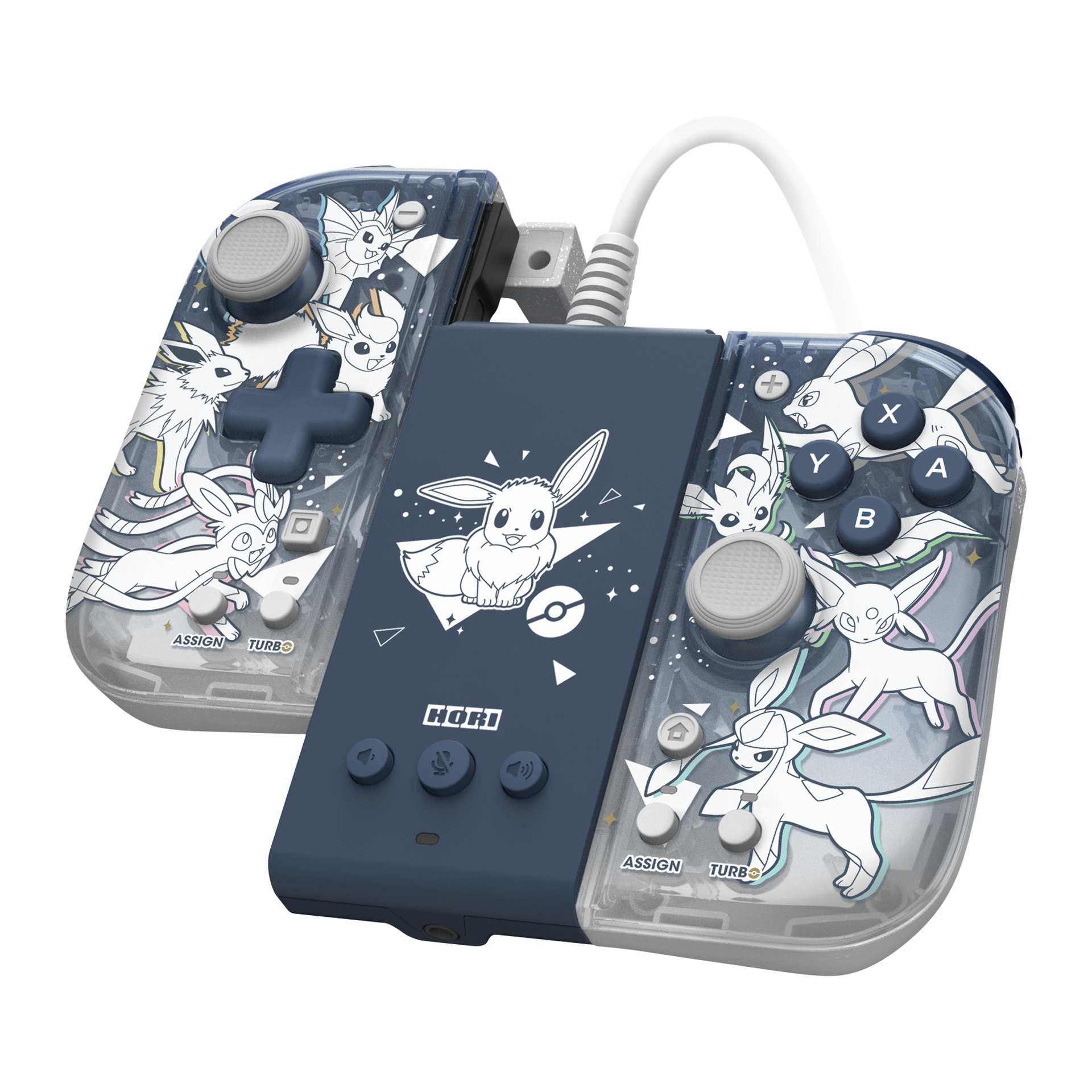 Split Pad Compact Attachment Set (Eevee Evolutions) for Nintendo