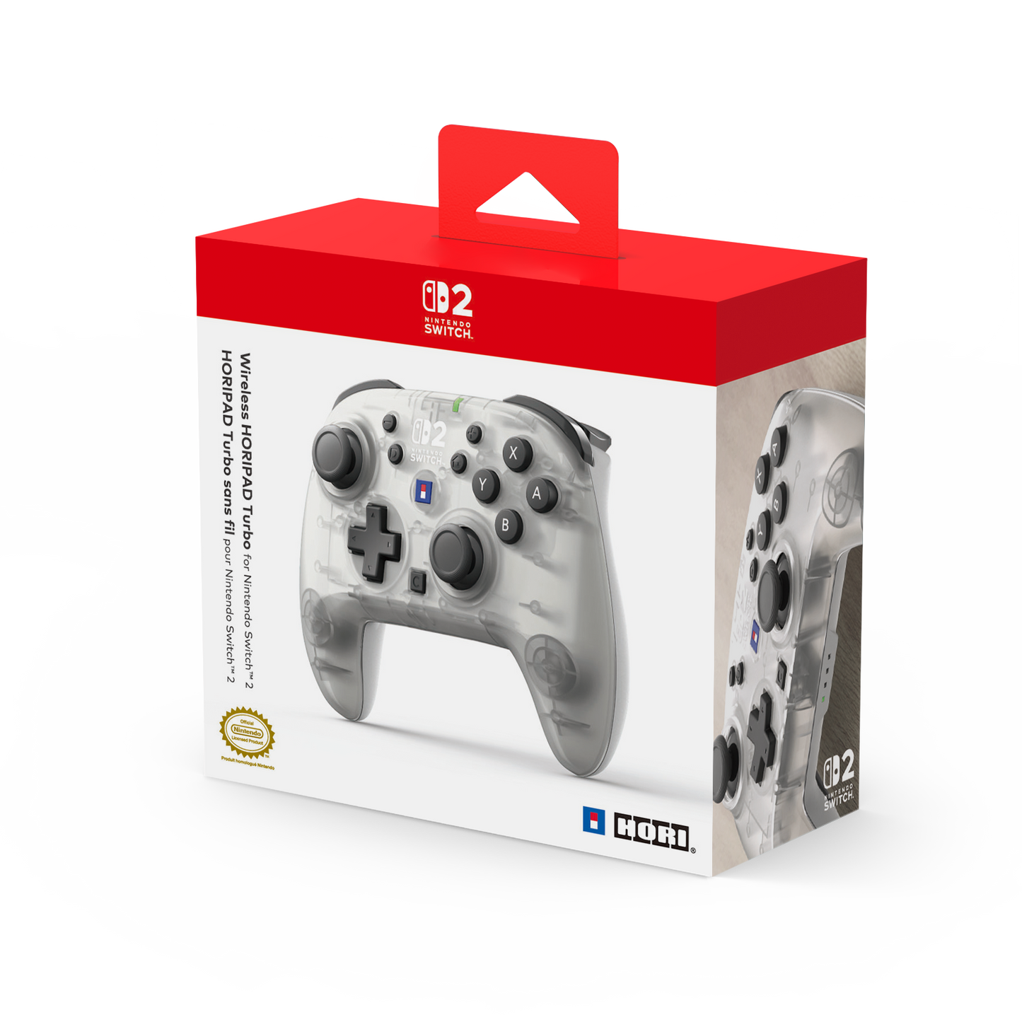 Wireless HORIPAD Turbo (Frost) for Nintendo Switch™ 2