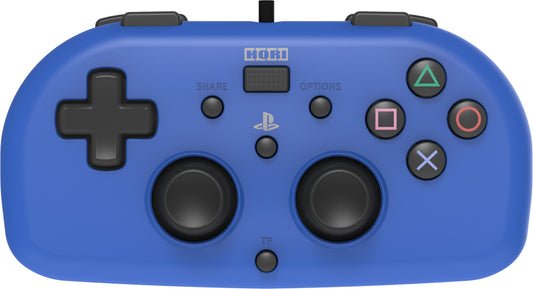 Wired Mini Gamepad (Blue) for PlayStation®4