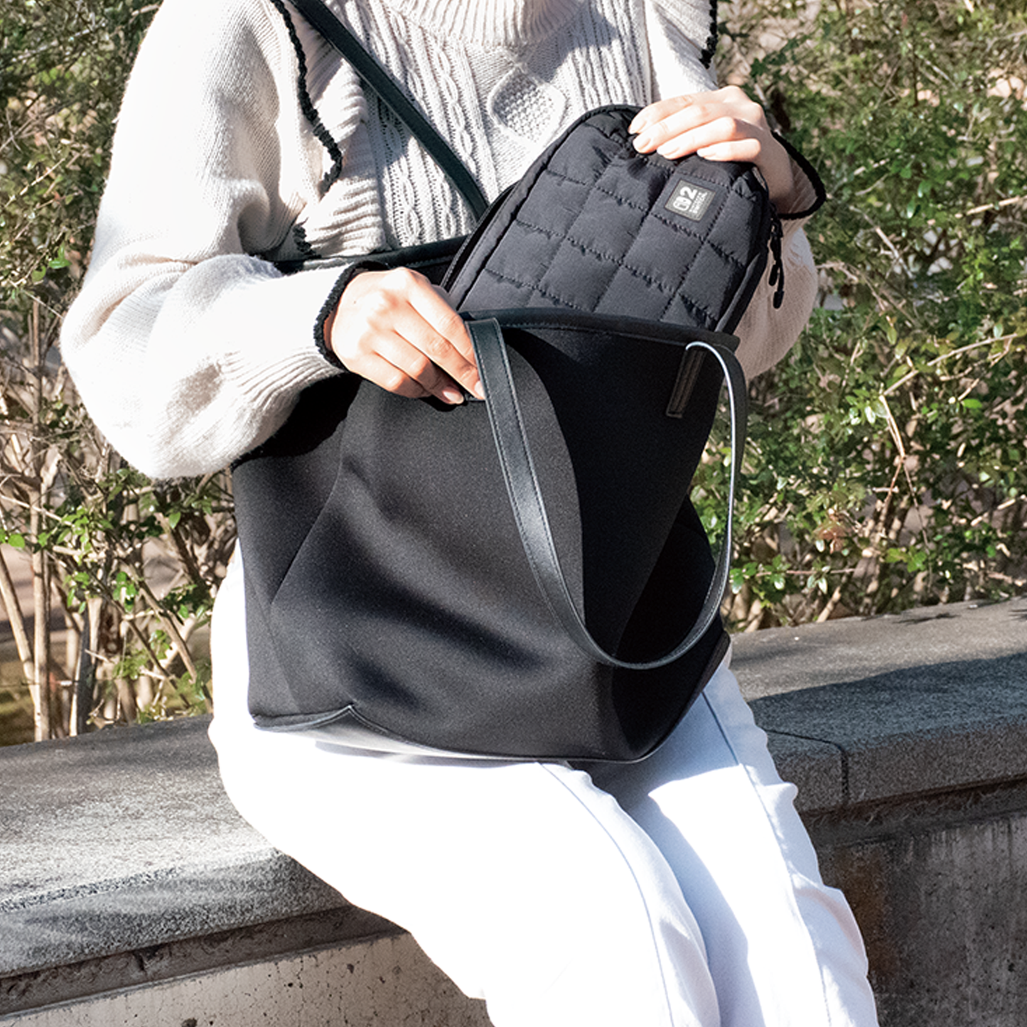 Puff Pouch (Black) for Nintendo Switch 2
