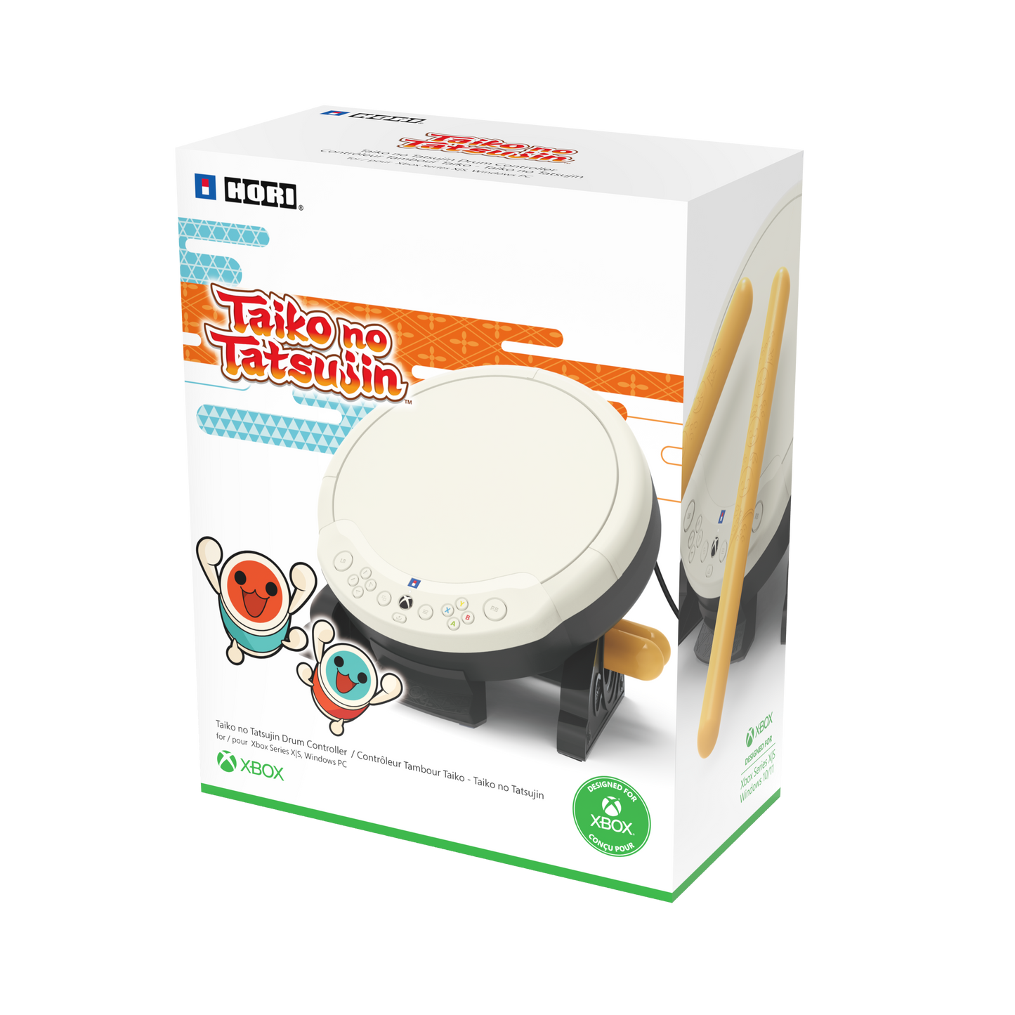 Taiko No Tatsujin Drum Controller Designed for Xbox Series X|S and Windows 11/10