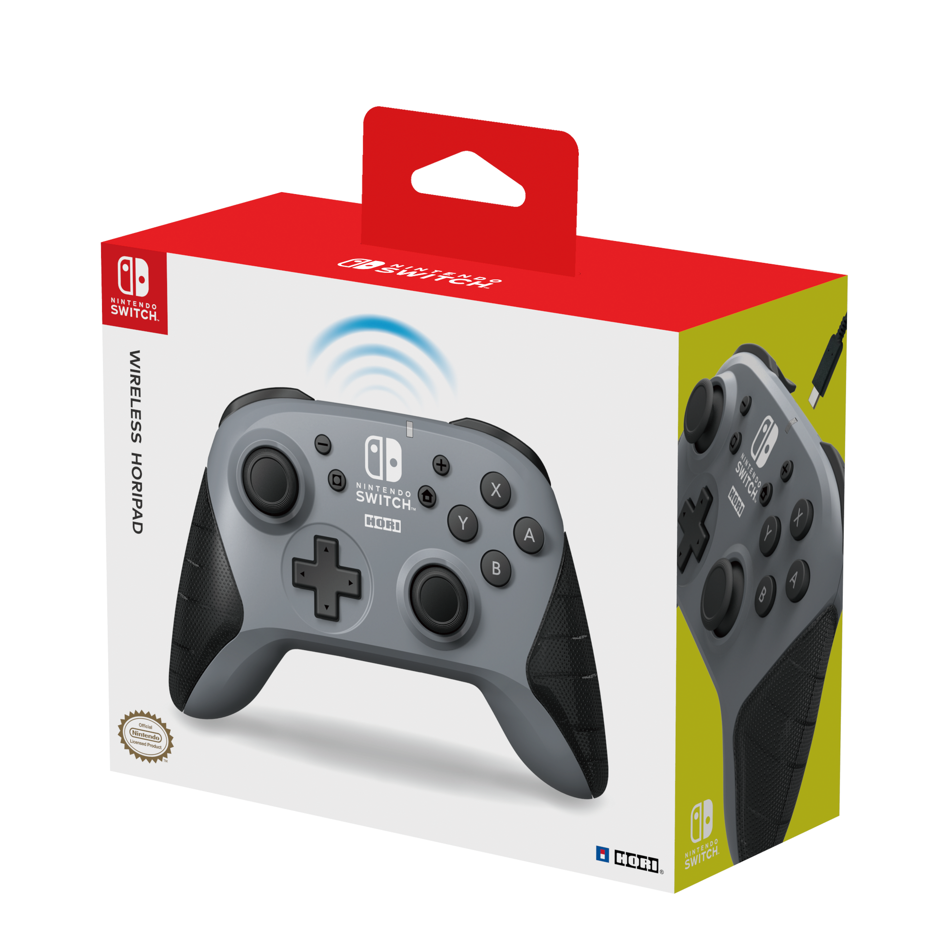 Wireless HORIPAD (Grey) for Nintendo Switch – HORI Europe Wireless HORIPAD (Grey) for Nintendo Switch – HORI Europe