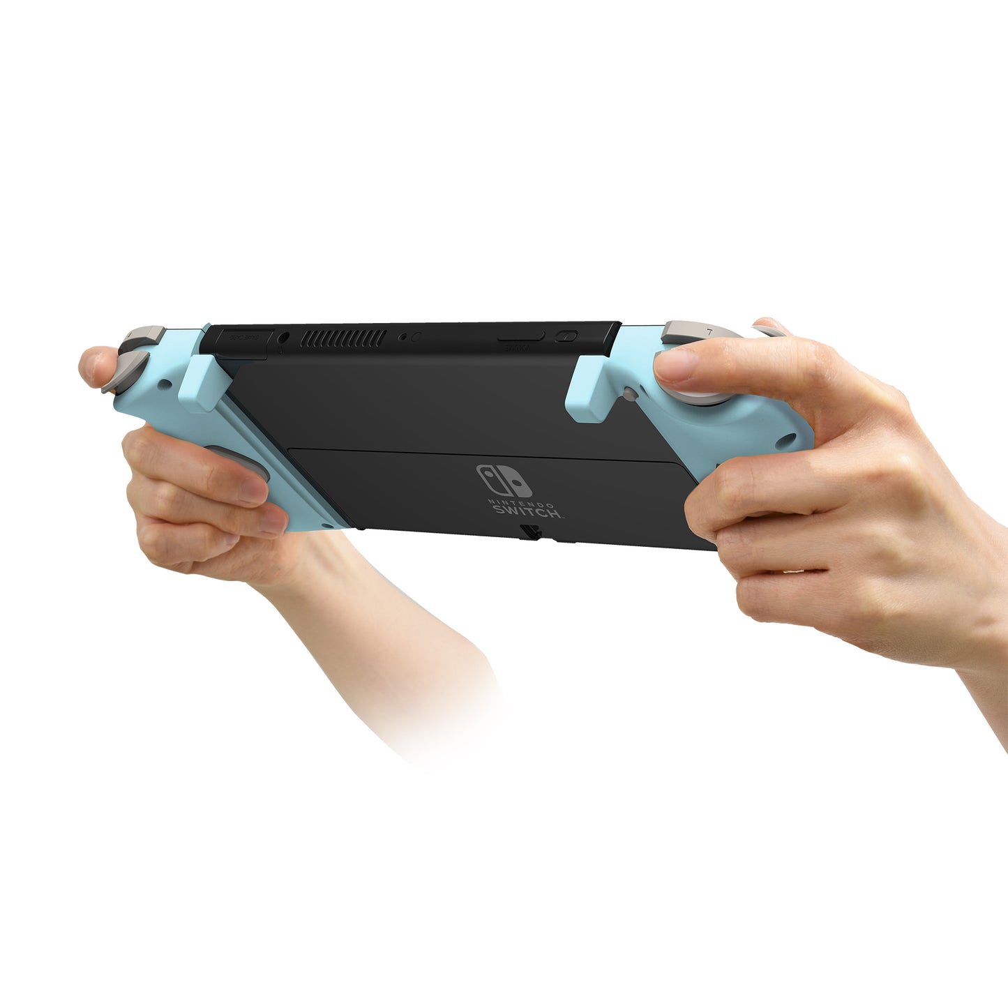 Hori split pad compact pikachu & mimikyu | nintendo switch in oled | ergonomski oprijem turbo zadnja gumba | igralni plošček 3 Hori split pad compact pikachu mimikyu ergonomski oprijem z zadnje strani