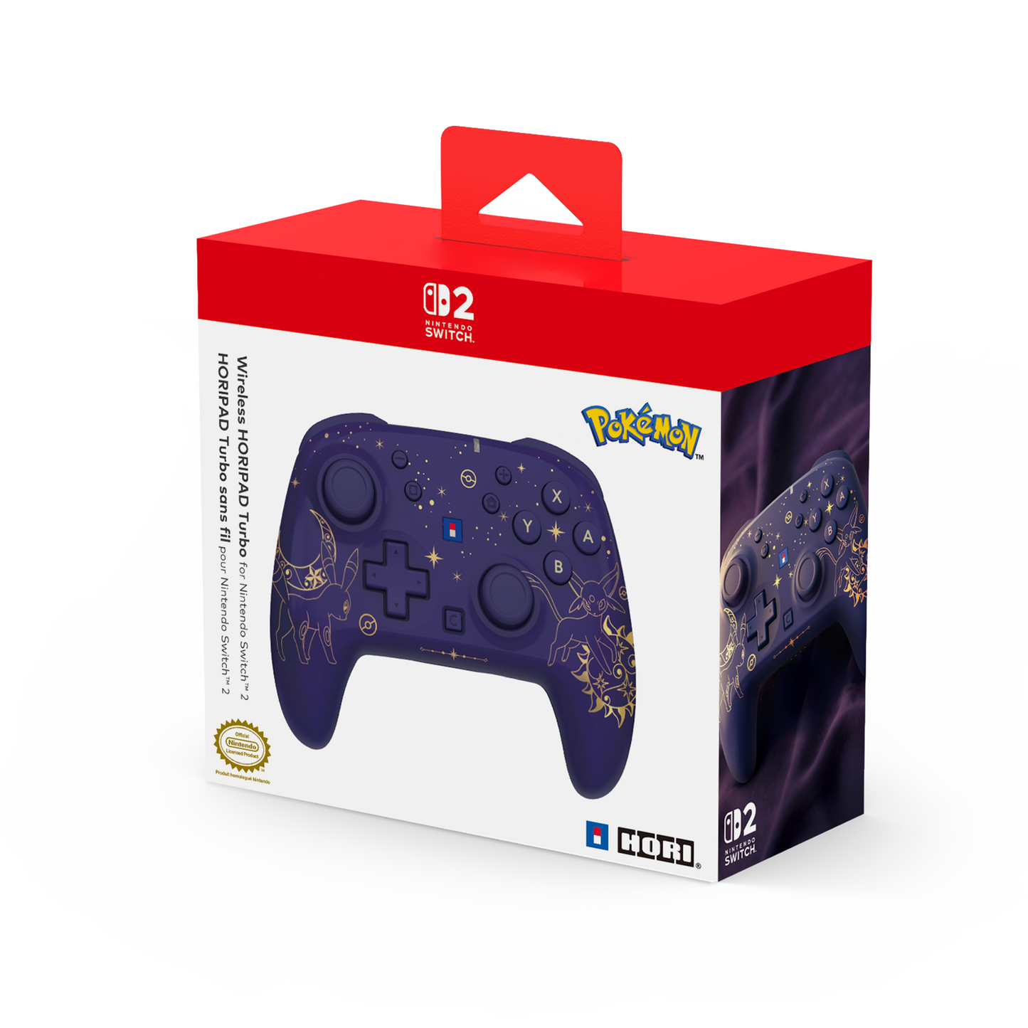 Wireless HORIPAD Turbo (Umbreon and Espeon) for Nintendo Switch™ 2