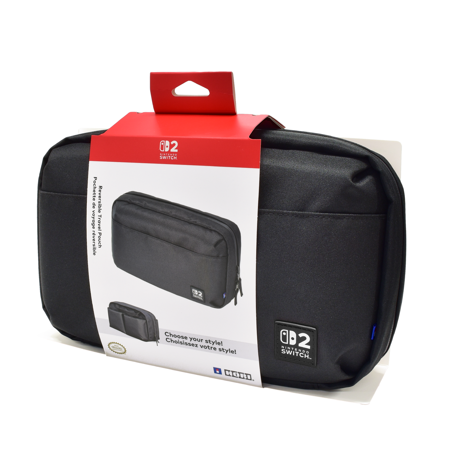 Reversible Travel Pouch (Black) for Nintendo Switch 2