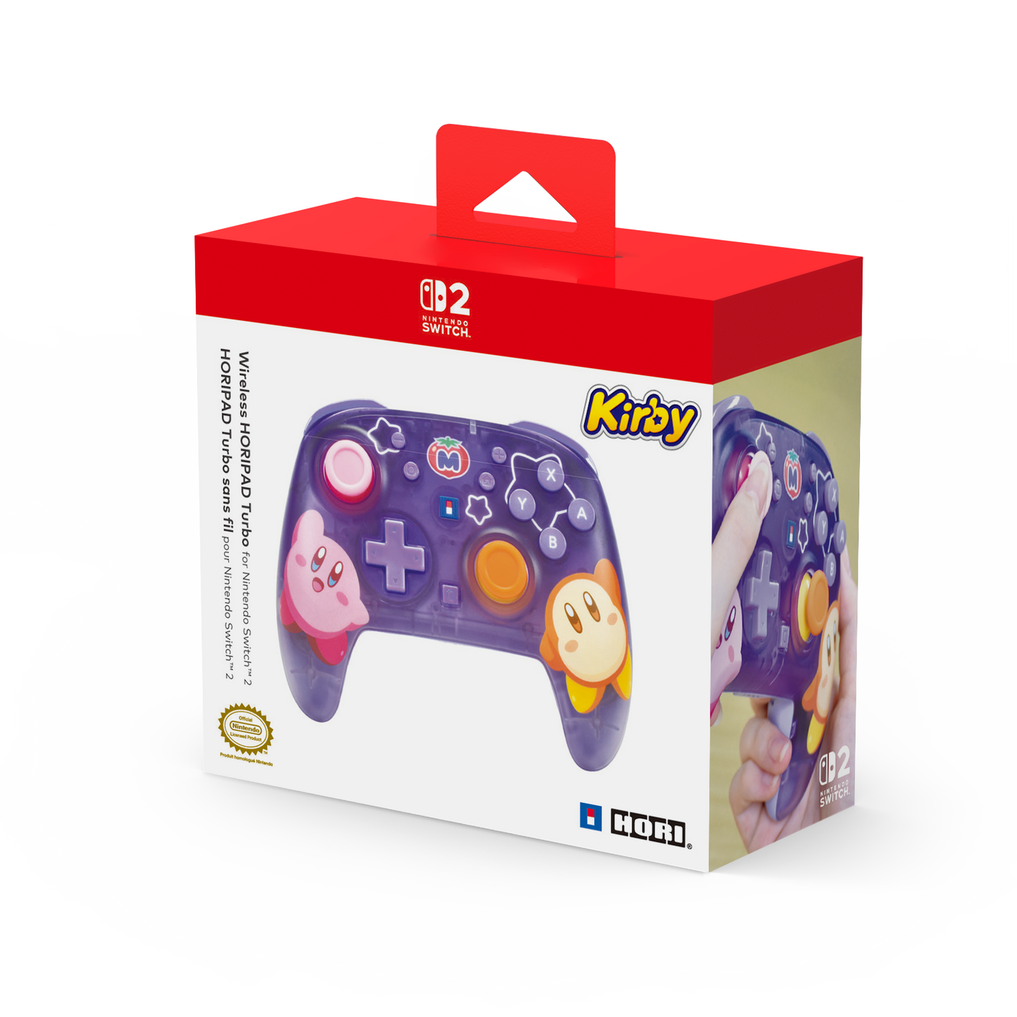 Wireless HORIPAD Turbo (Kirby and Waddle Dee) for Nintendo Switch™ 2
