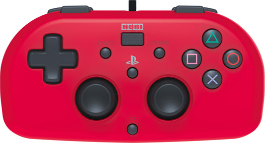 Wired Mini Gamepad (Red) for PlayStation®4