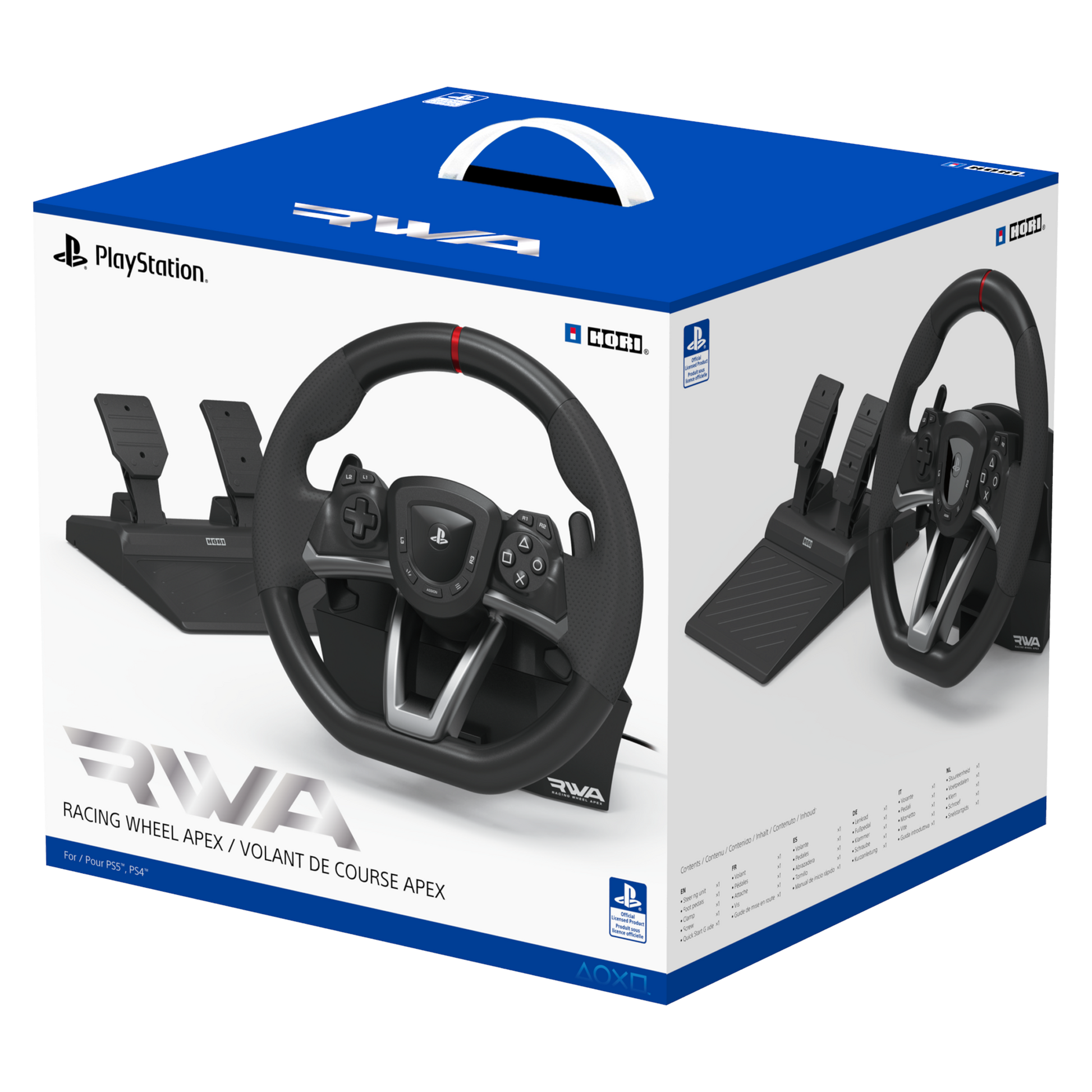 Racing Wheel APEX for PlayStation®5 – HORI Europe Racing Wheel APEX for PlayStation®5 – HORI Europe
