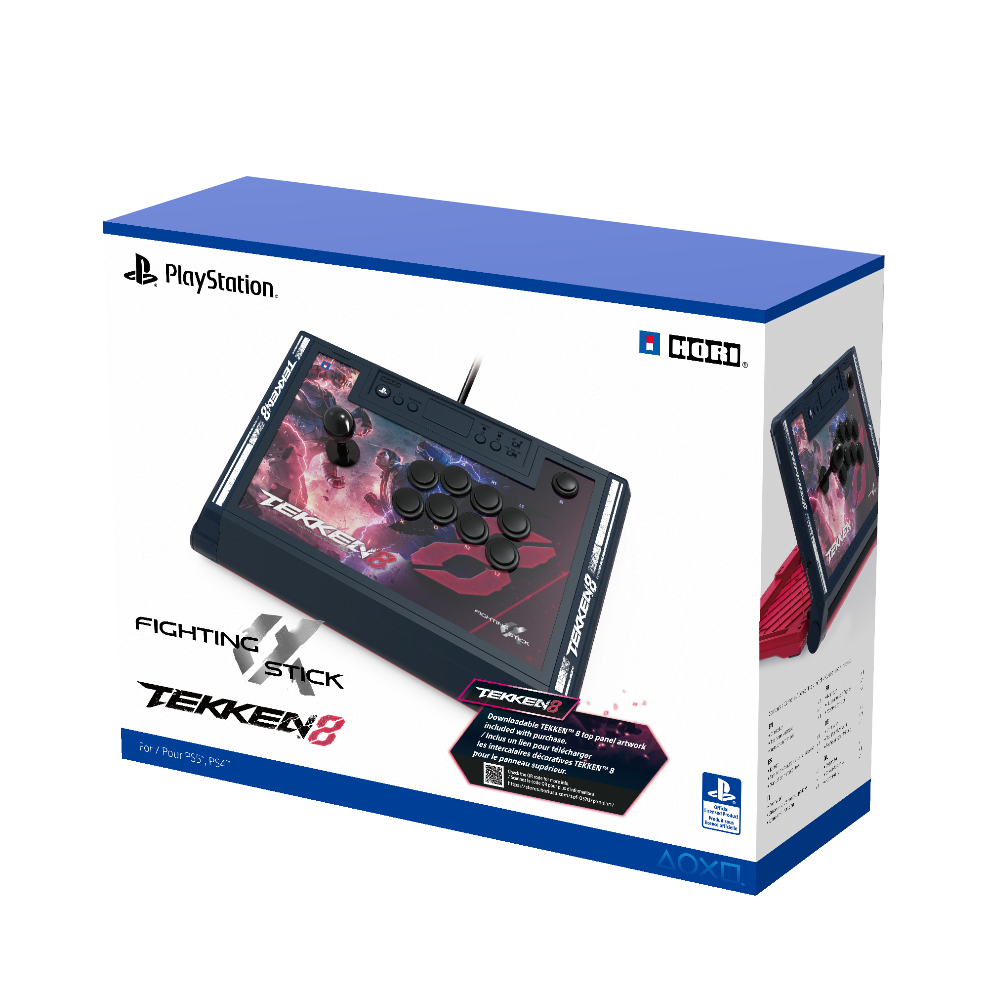 TEKKEN8 ファイティングスティックα for PS5,PS4,PC HORI、PS5などに